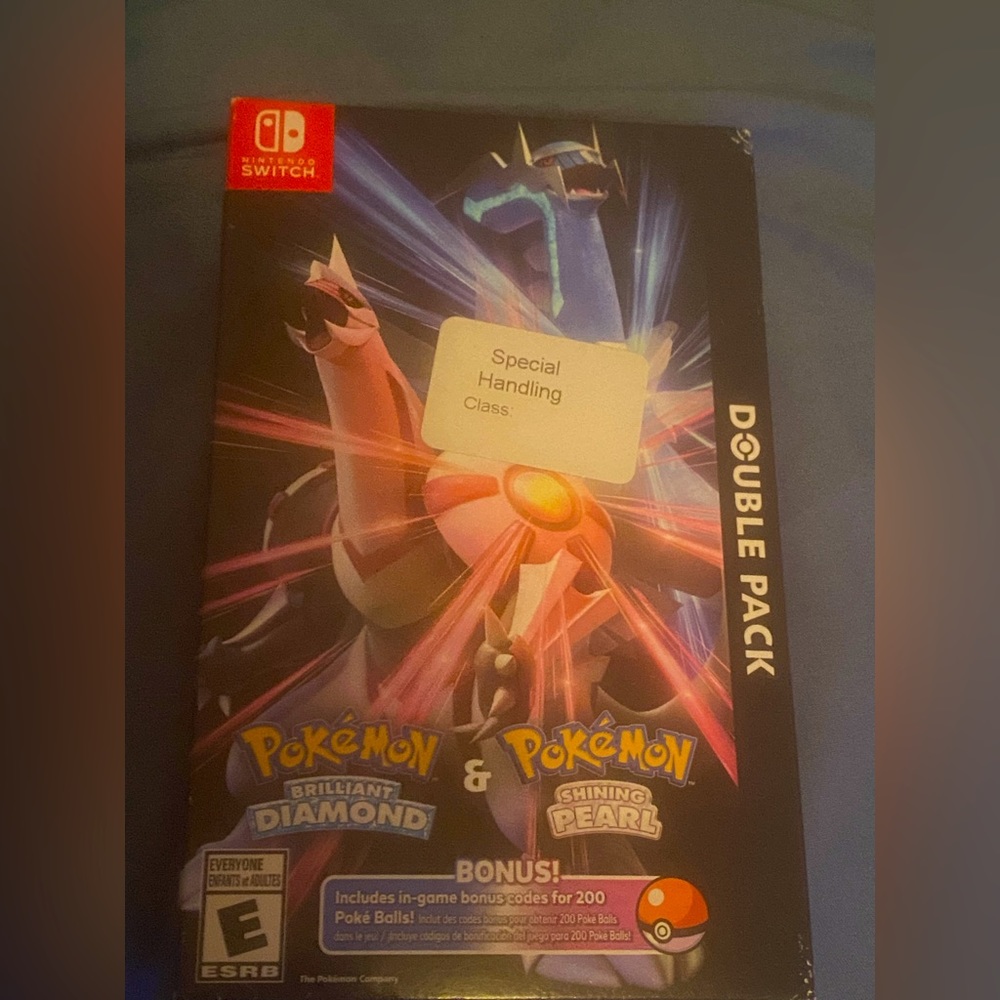 Pokemon Brilliant Diamond and Shining Pearl Double Pack for Nintendo Switch